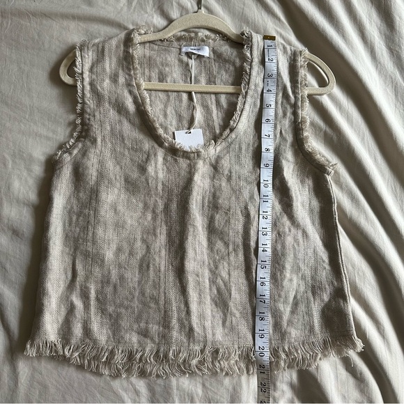 Mikoh Himalaya Linen Frayed Tank Size 1 Small NWT - Picture 9 of 10
